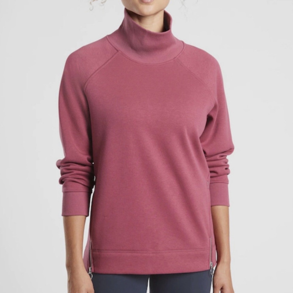Athleta Funnel Neck Sweatshirt